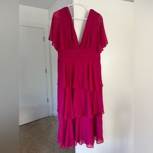 Lulu's Fuchsia Elegance Dress